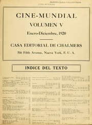 Cine-Mundial — 1920