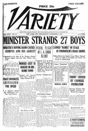 Variety — Noviembre 1925
